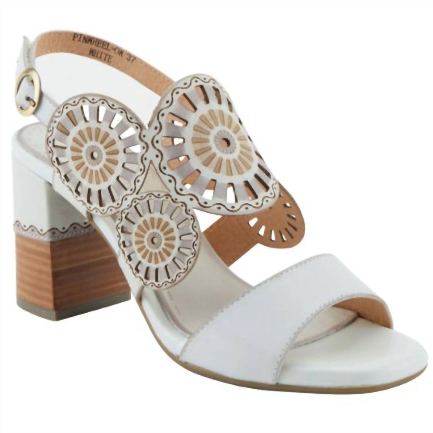 Women's Pinwheel Heeled Sandal