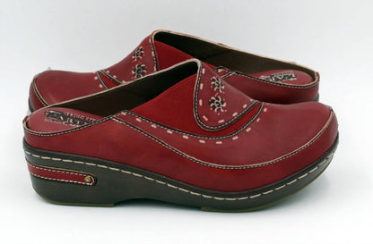 Women's Chino Leather Clogs