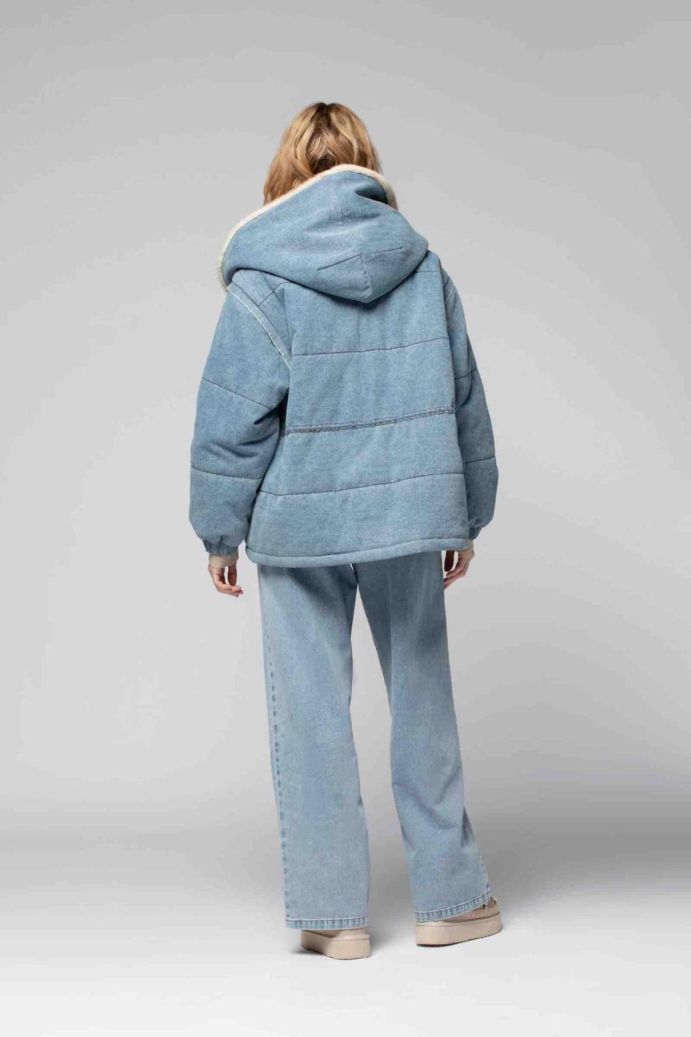 Deva Jacket With Faux Mink Lining