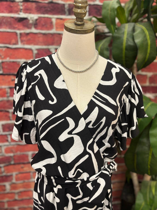 Women's Midnight Muse Wrap Maxi Dress
