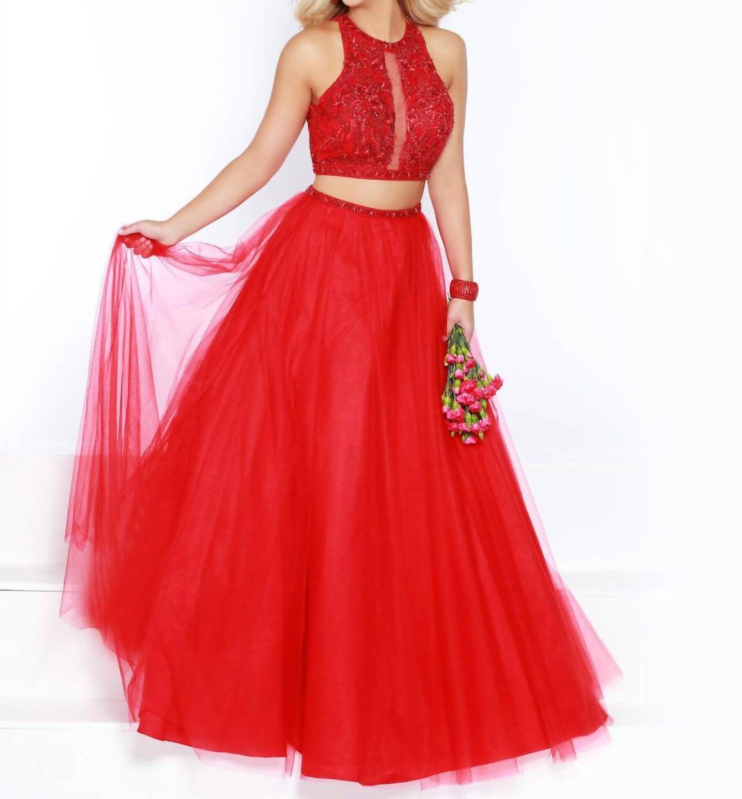 2Cute - Sleeveless Prom Dress - Rack Hunt -