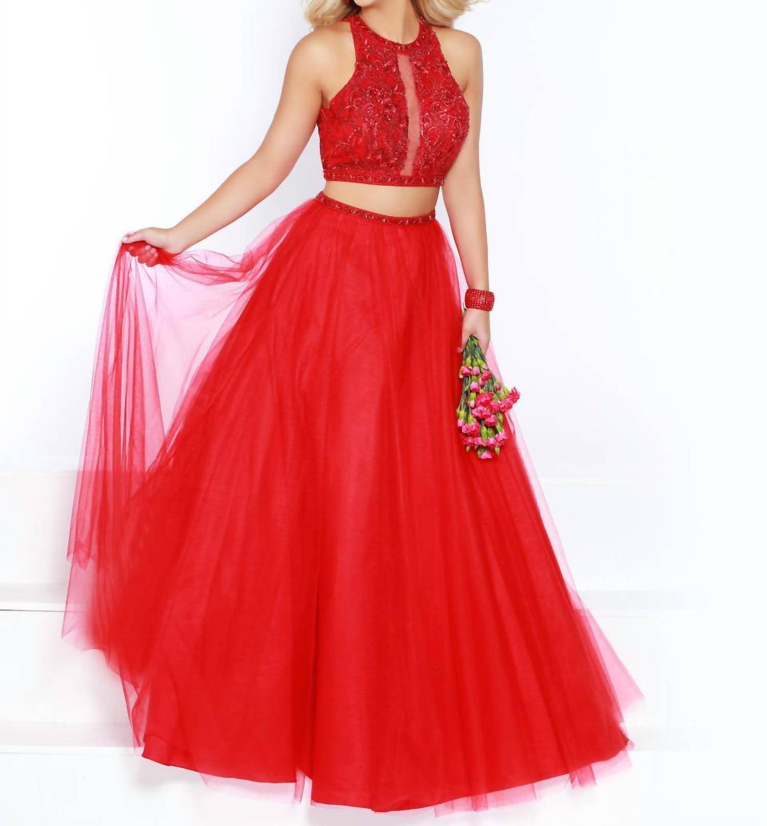 2Cute - Sleeveless Prom Dress - Rack Hunt -