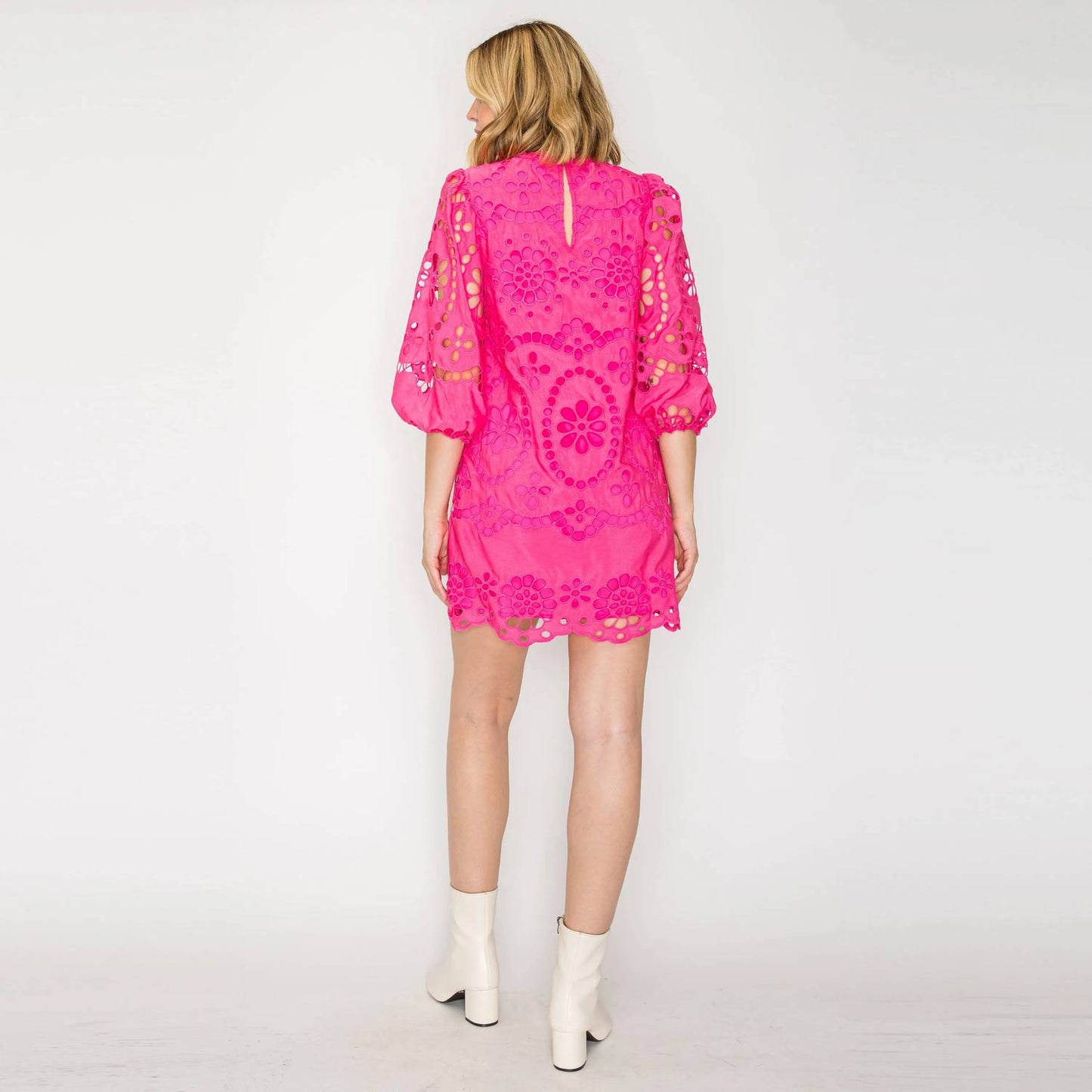 Daisy Eyelet Dress