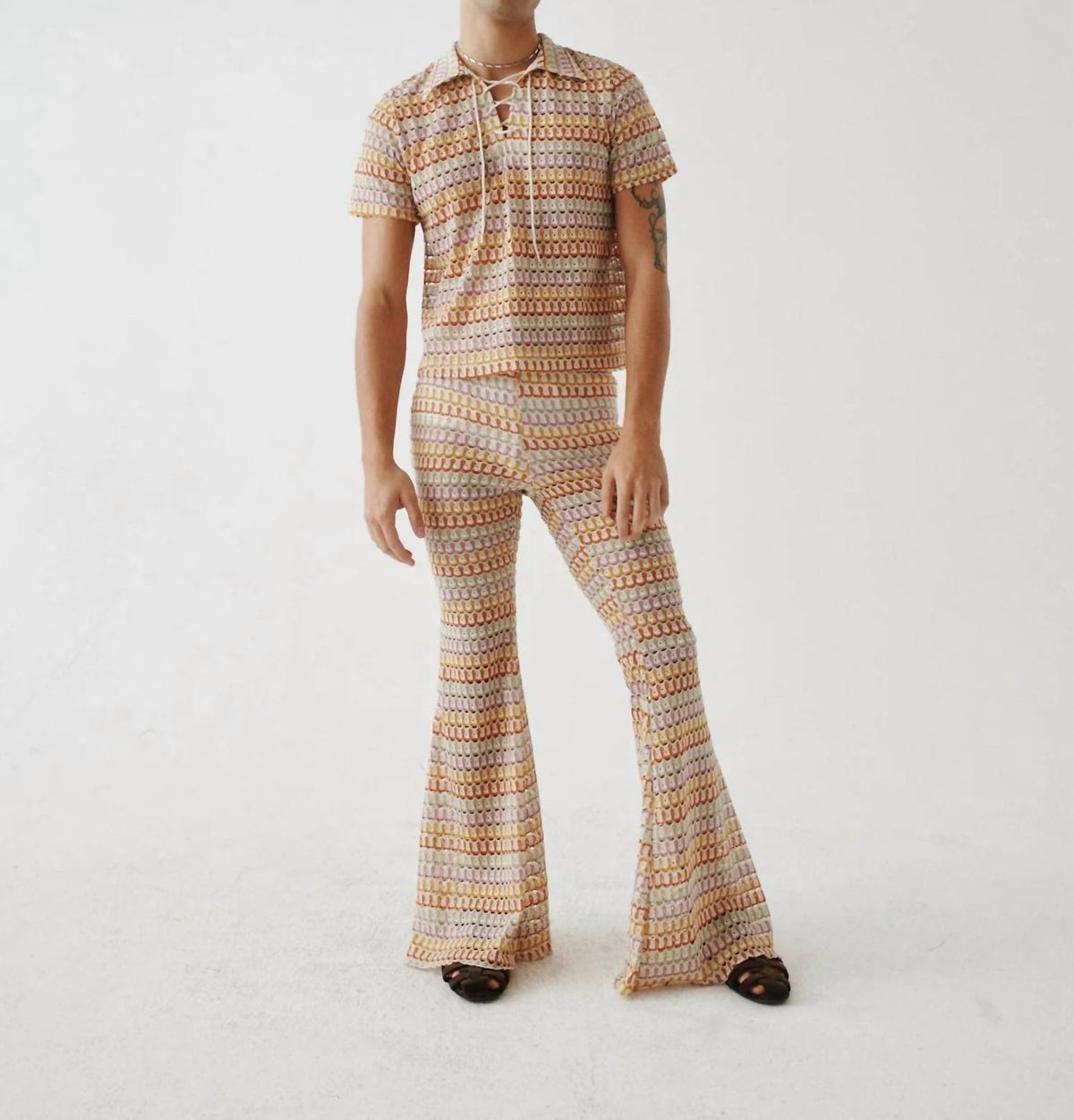 Crochet Flare Pant
