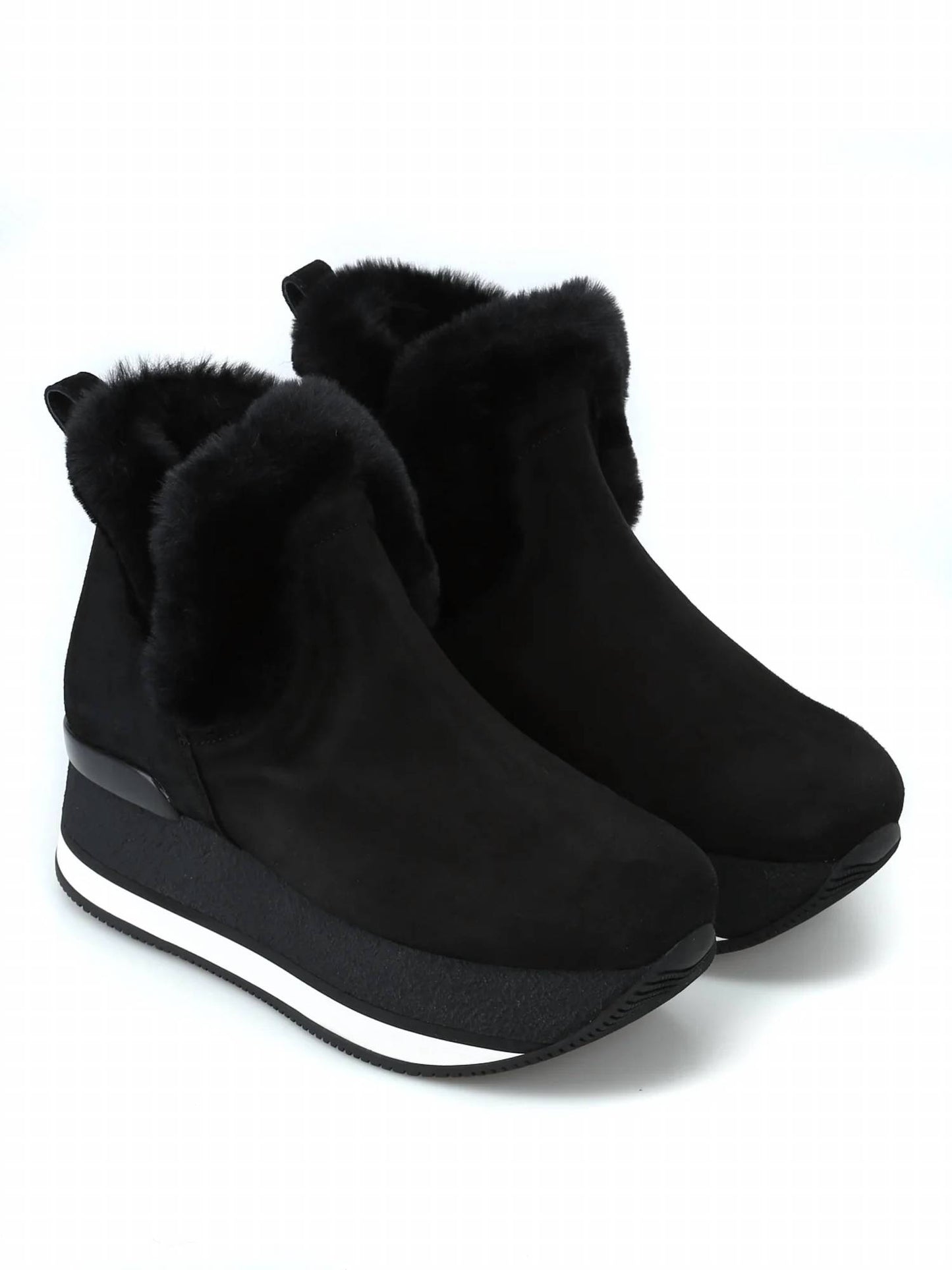 Women's Faux Fur Trim Booties