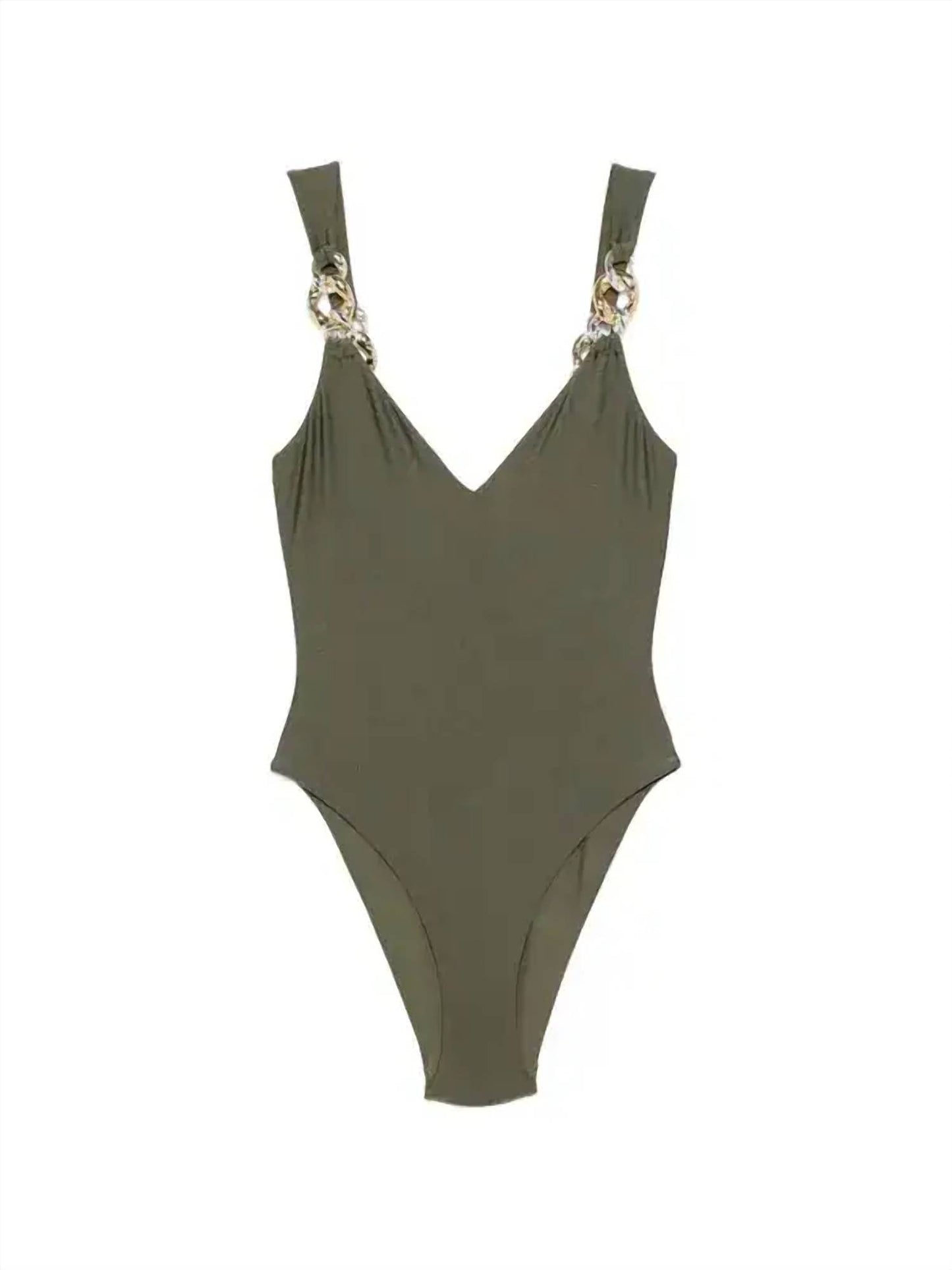 Women's Regan V Neck One Piece Swimsuit