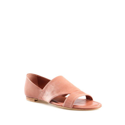 Women's Suede Flat Sandals