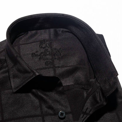 Window Pane Jacquard Shirt