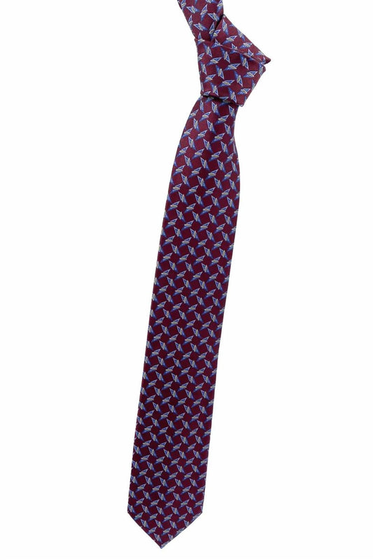 Men's Geometric Best Of Class Woven Silk Tie
