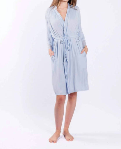 Jacquard Satin Robe