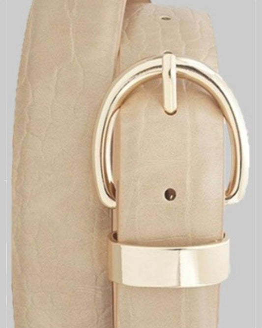 YooMoo - Women's Basic U Buckle Belt - Rack Hunt -