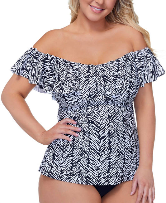 Plus La Flor Tankini Top