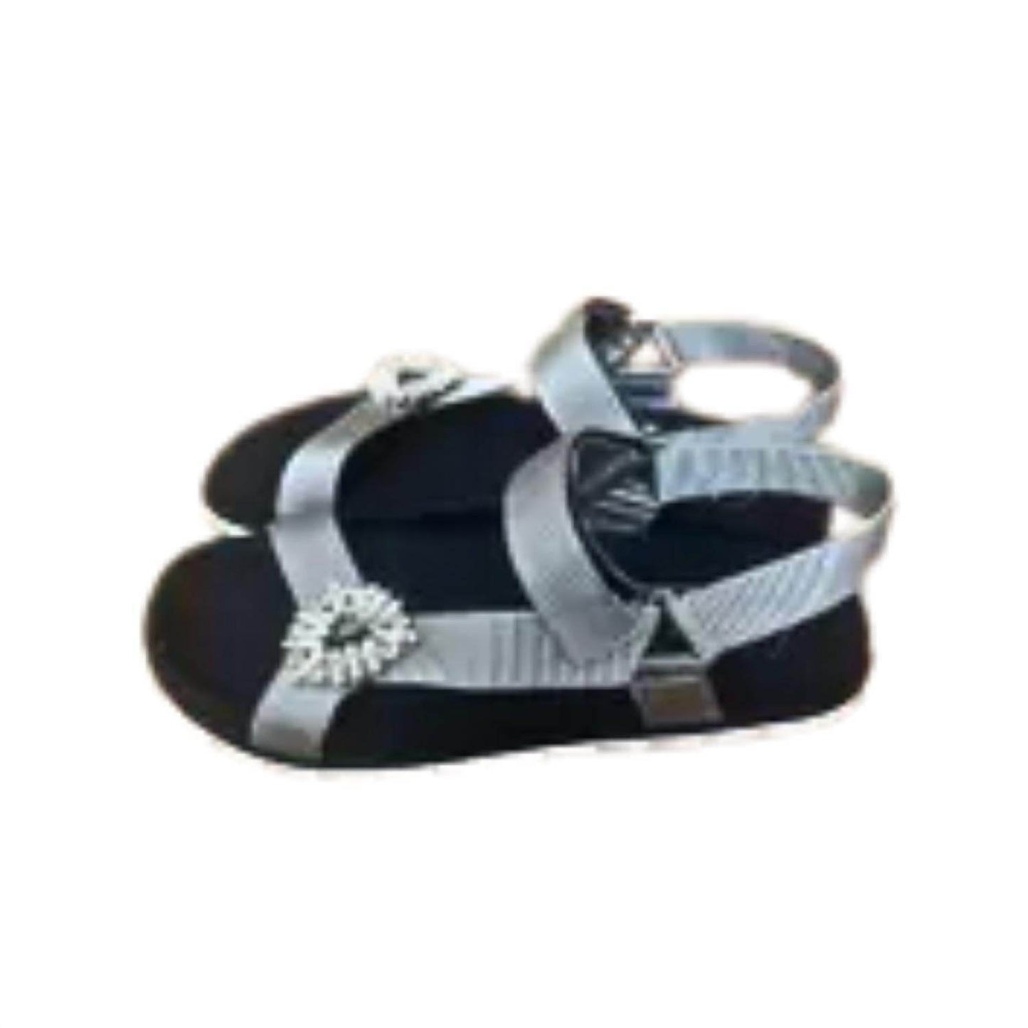 Roger Vivier - Women's Crystal-embellished Cloth Sandal - Rack Hunt -