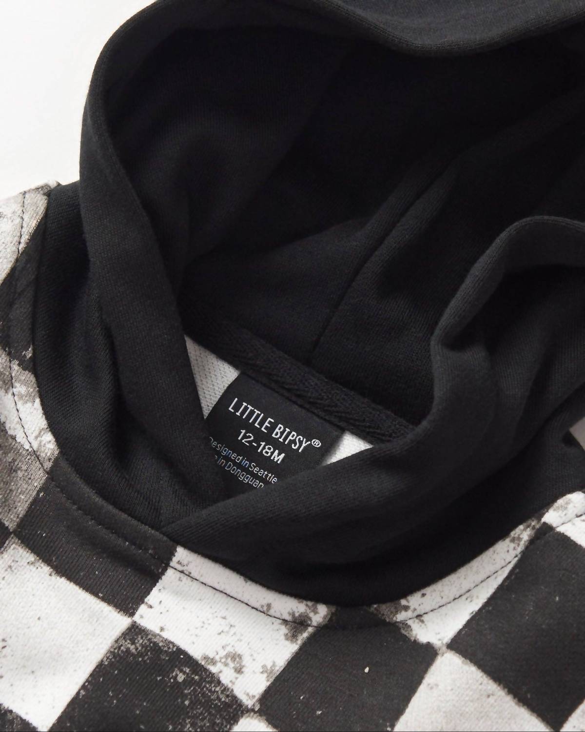 Kid's Checkered Hoodie