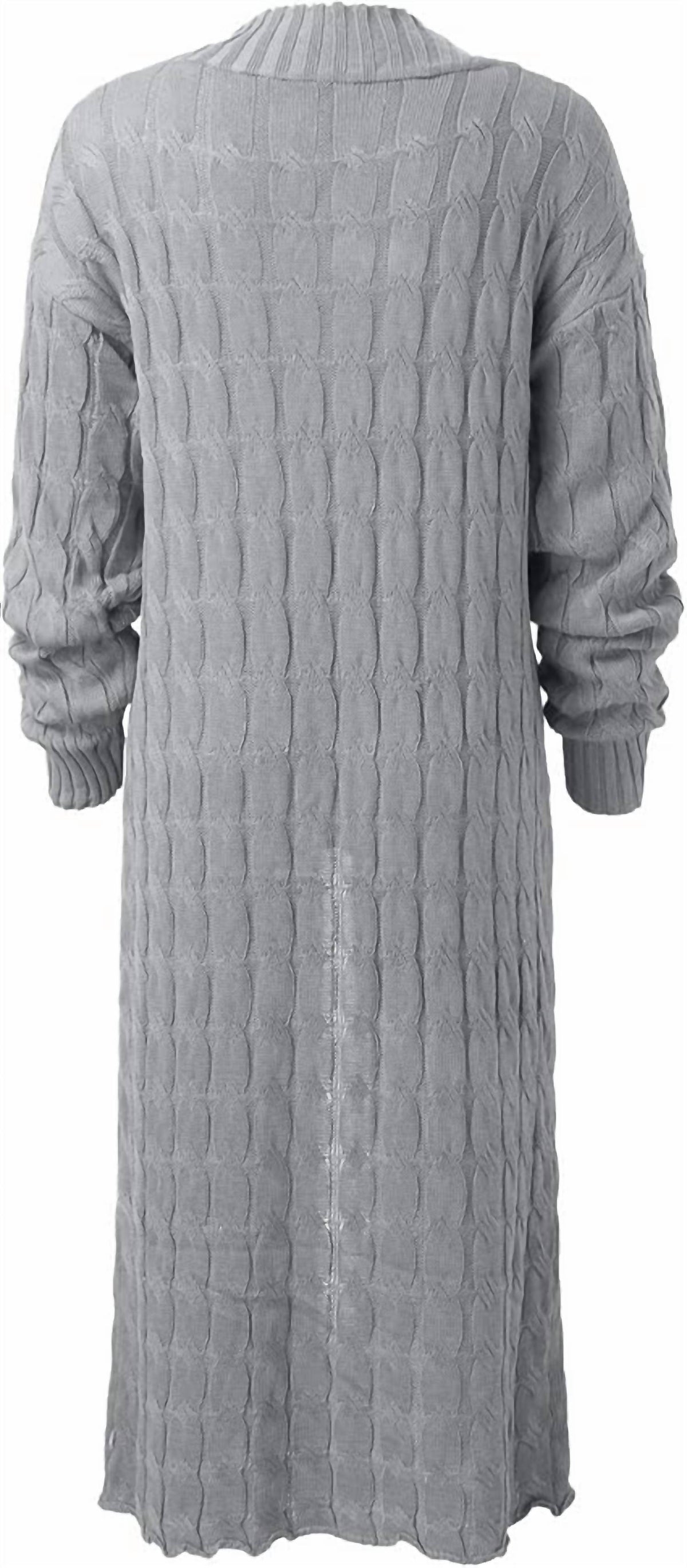 My Long Knitted Sweater Cardigan