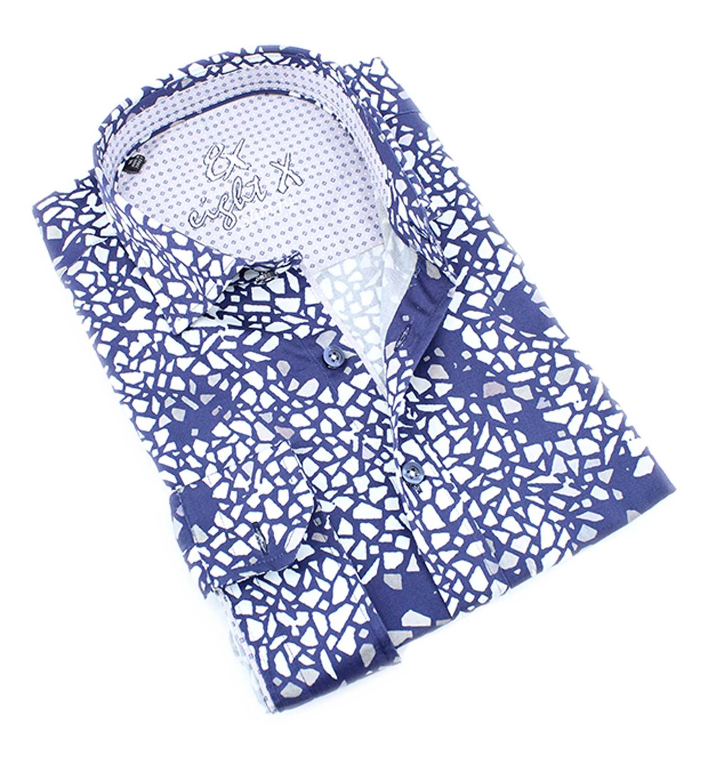 Cracked Button Down Shirt