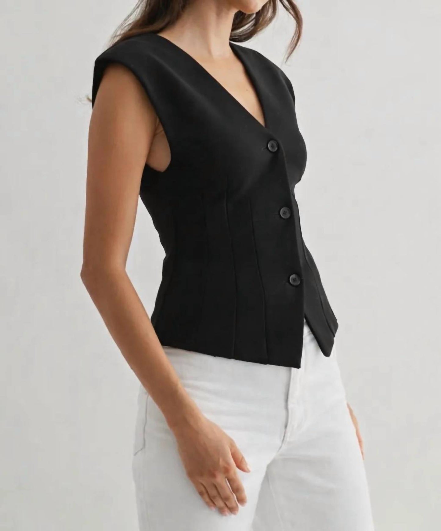 Tailored Sleeveless Vest