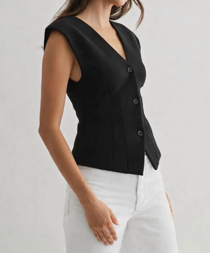 Tailored Sleeveless Vest