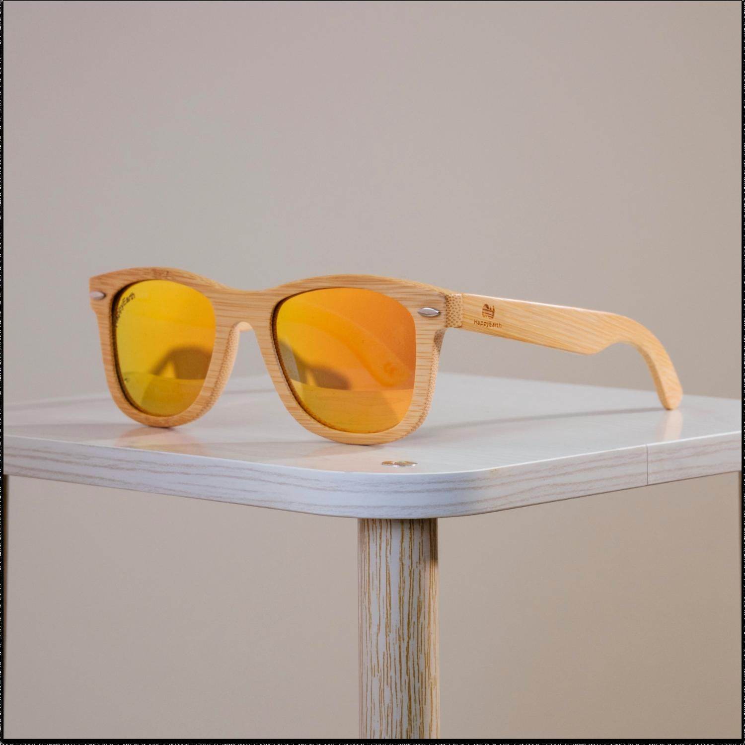 Happy Earth - Unisex Palm Sunglasses - Rack Hunt