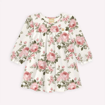 Floral Long Sleeve Dress