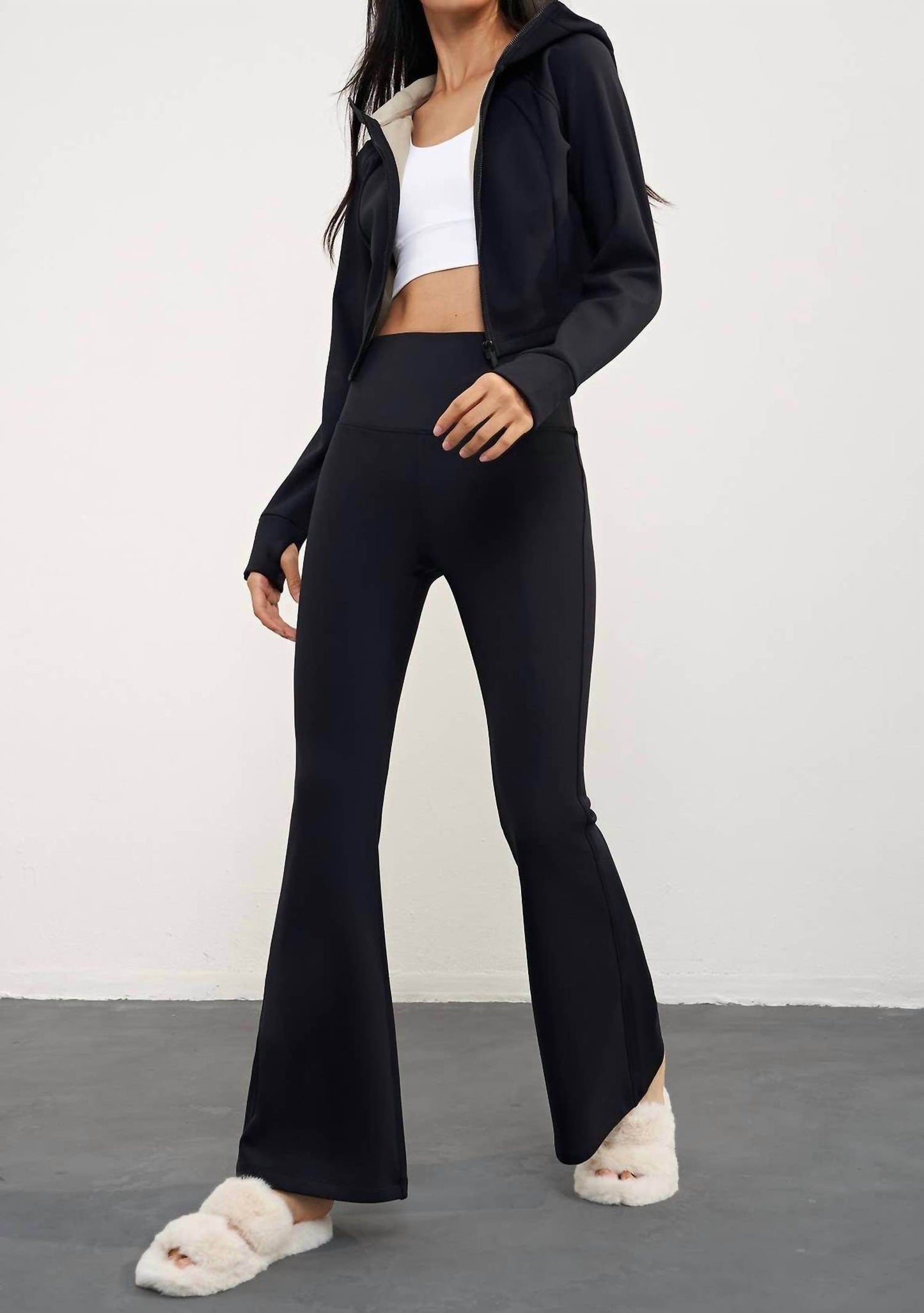 91thelabel - LuminaLuxe Fleece Active Jacket - Rack Hunt -