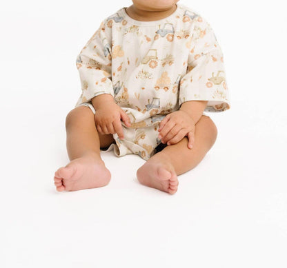 Tractor Trails Slouchy Set