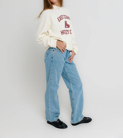East Coast Hockey Club Raglan Crew Top
