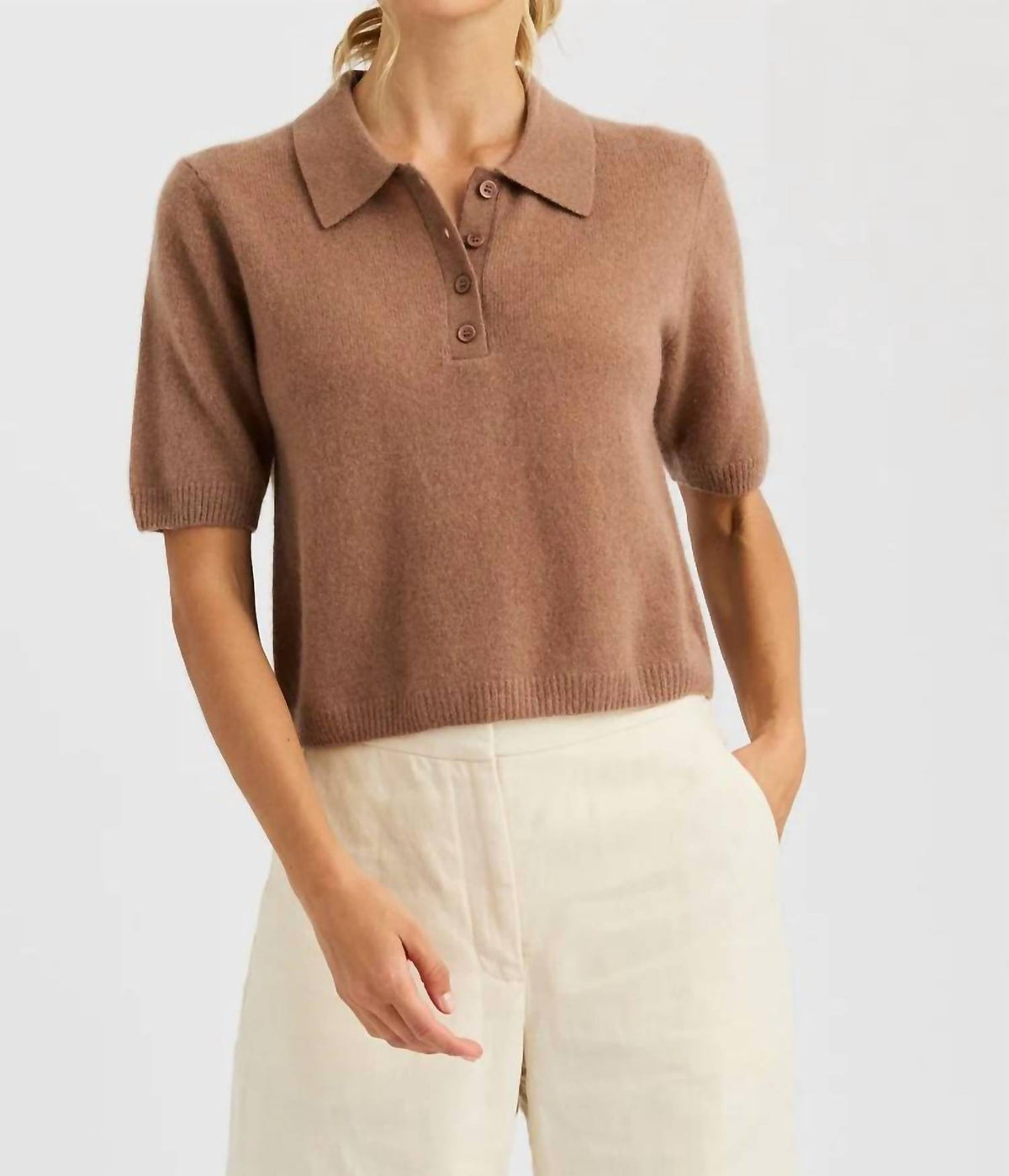 Summer Cashmere Polo