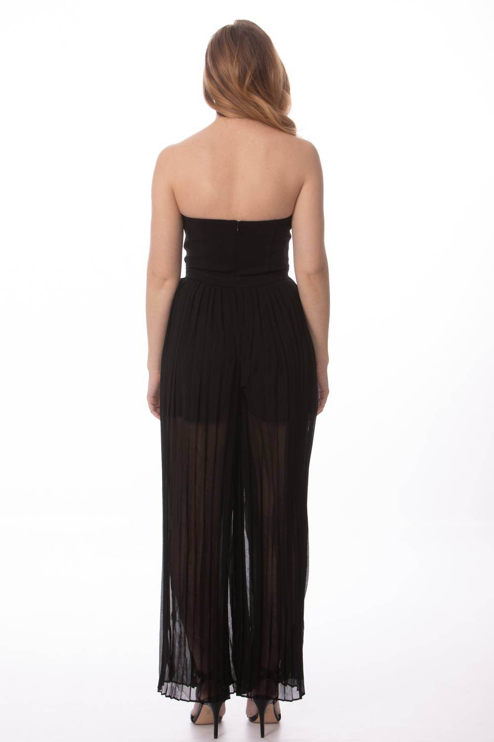 Ali & Jay - Z Strapless Zip Back Jumpsuit - Rack Hunt -