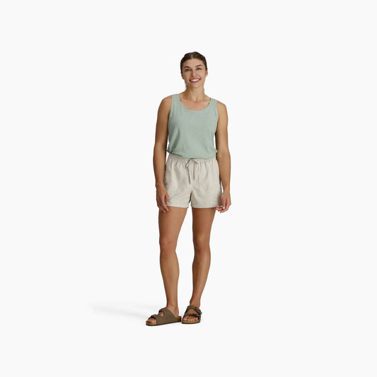 Hempline Tie-front Short