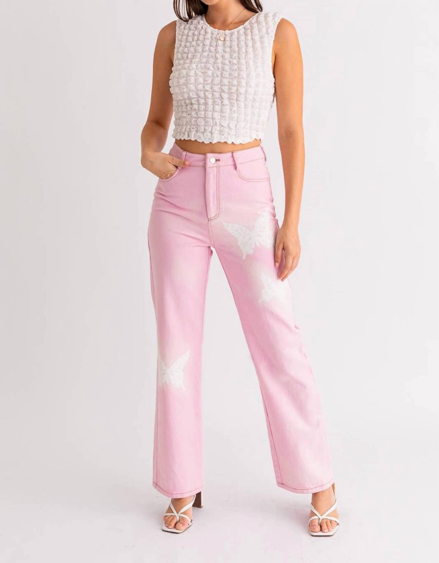 High Waist Butterfly Pant