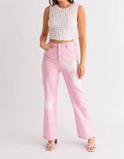High Waist Butterfly Pant