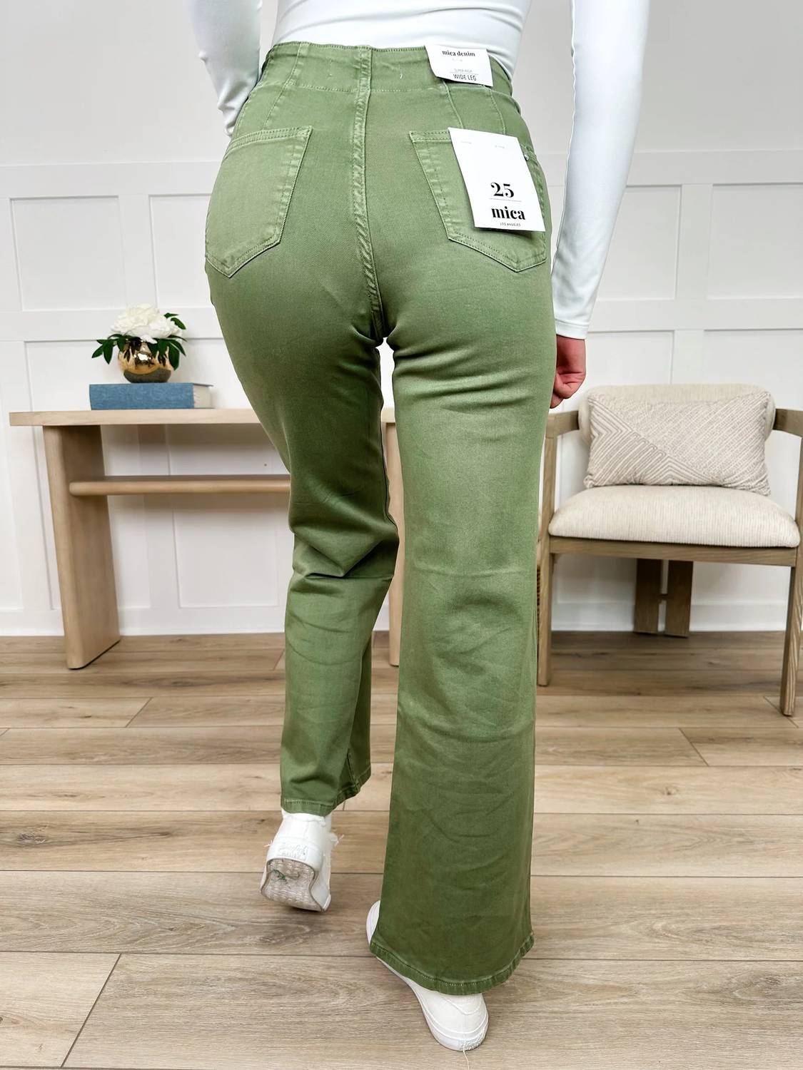 Zoe High-rise Wide Leg Jeans