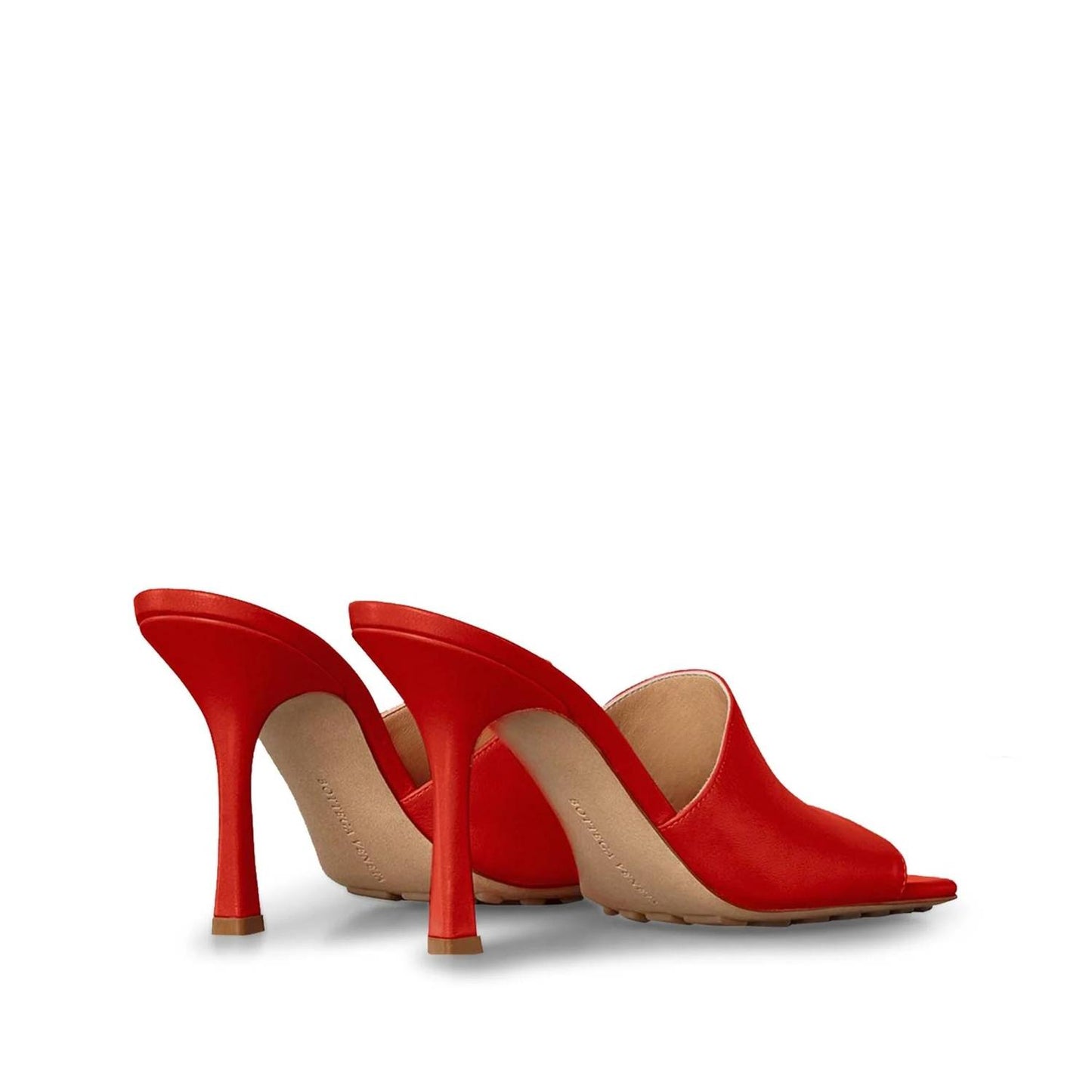 Women's Stretch Heeled Mules