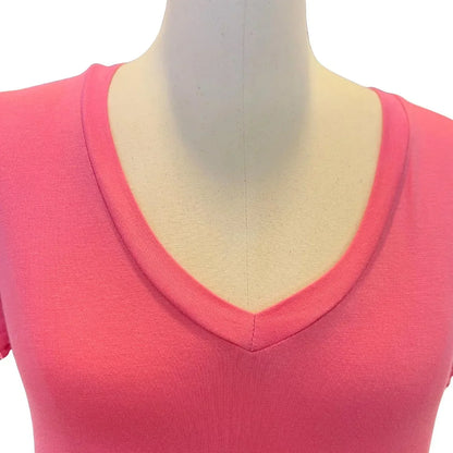 Alyssa Thomas - Women's Flutter Sleeve V-Neck Top - Rack Hunt