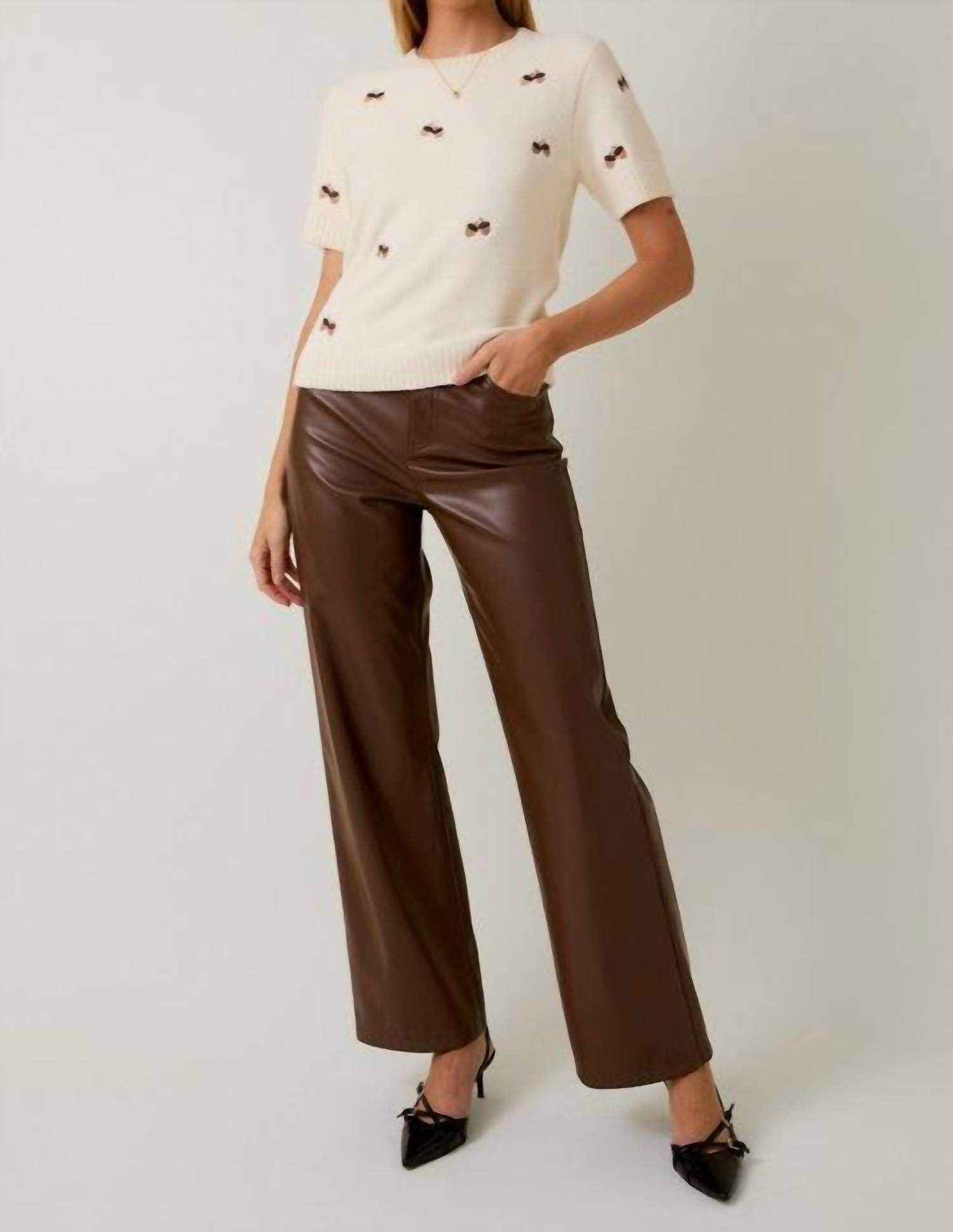 Sunday Edition - Acorn Short Sleeve Sweater - Rack Hunt -