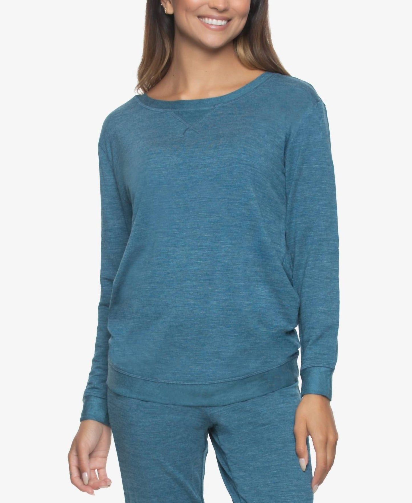 Ribbed Taylor Boyfriend Sleep Sweatshirt