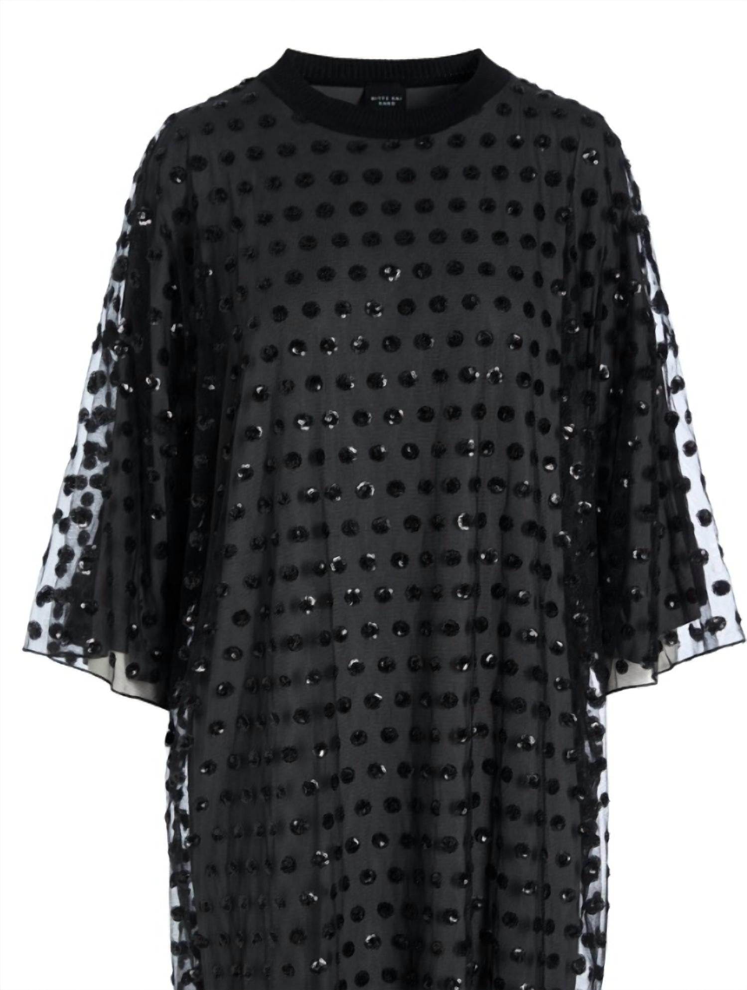 BITTE KAI RAND - Women's Embroidery Mesh Dress - Rack Hunt -