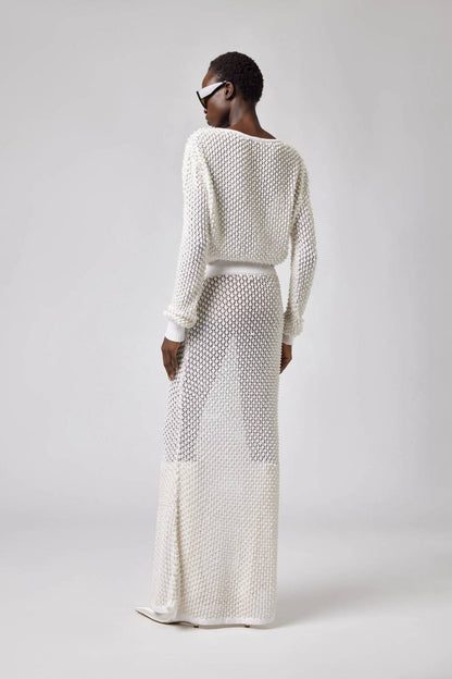 Pearl V-neck Cardigan