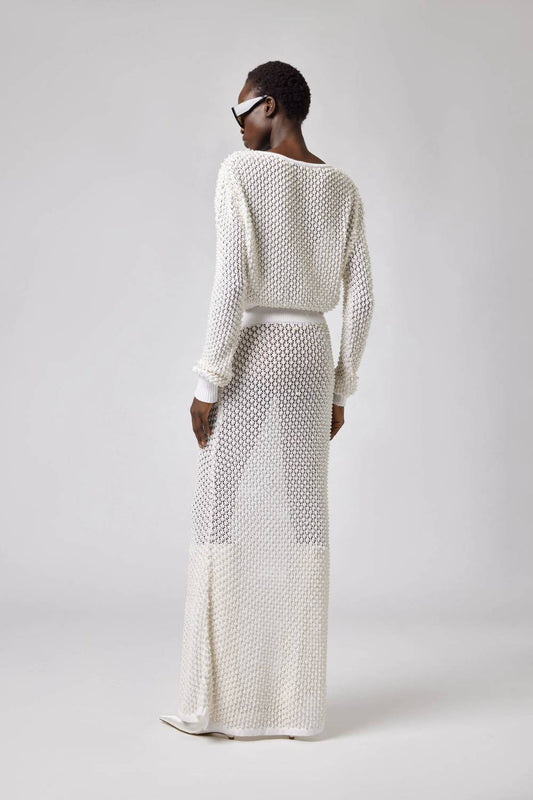 Pearl V-neck Cardigan