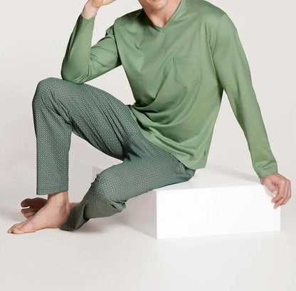 CALIDA - Relax Imprint Long Pyjamas Set - Rack Hunt