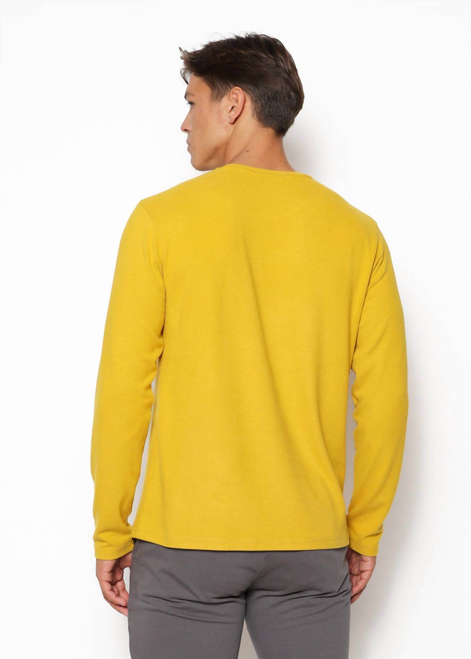 Postmarc - Stretch Knit Long Sleeve Crew Pullover - Rack Hunt