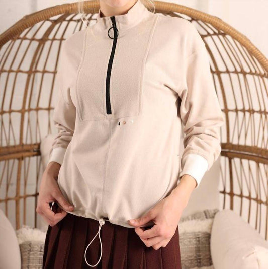 Half Zip Sweatshirt