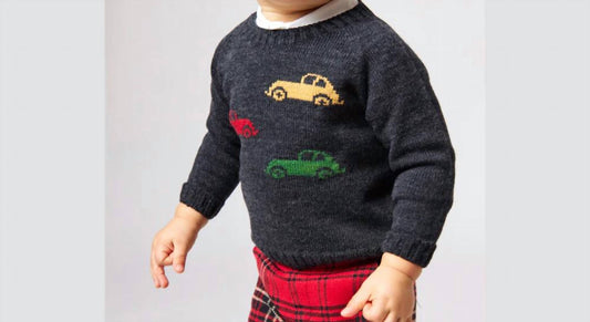 Kid's Cars Sweater