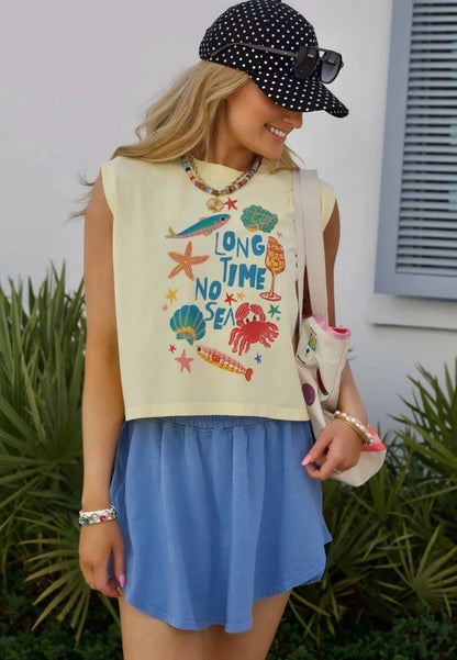 Women's Long Time Tank Top
