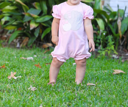 Baseball Ruffle Romper
