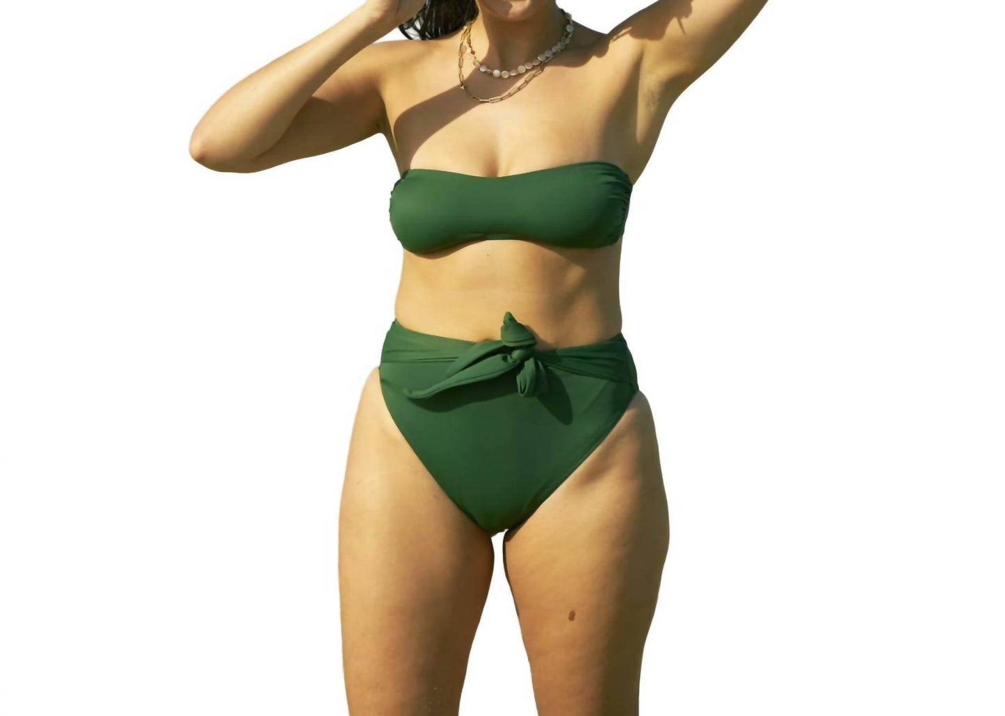 Olive Surf - The Mel Bikini Top - Rack Hunt