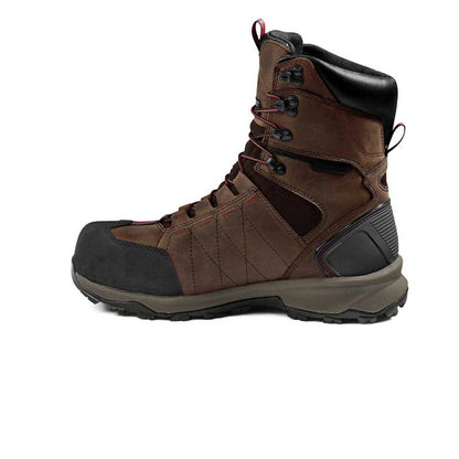 Men's Ice Conqueror Waterproof Composite Toe Winter Safety Work Boots