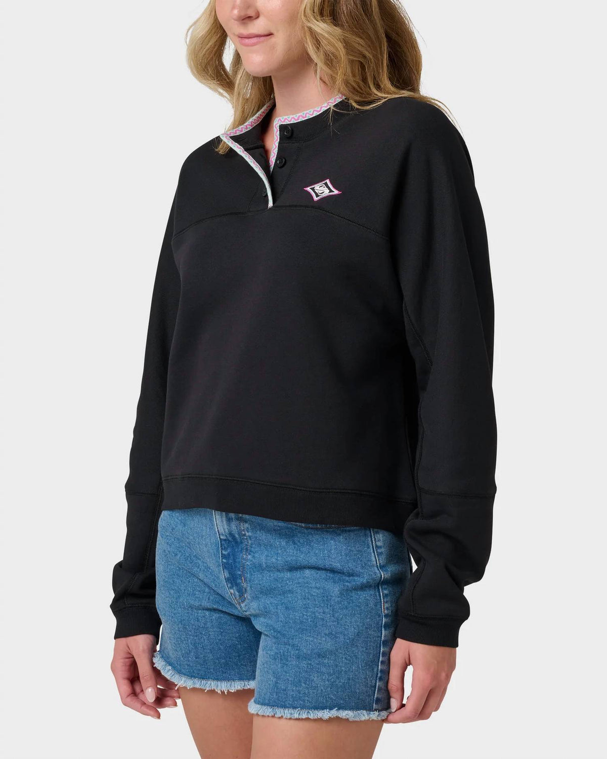 Henley Sweatshirt