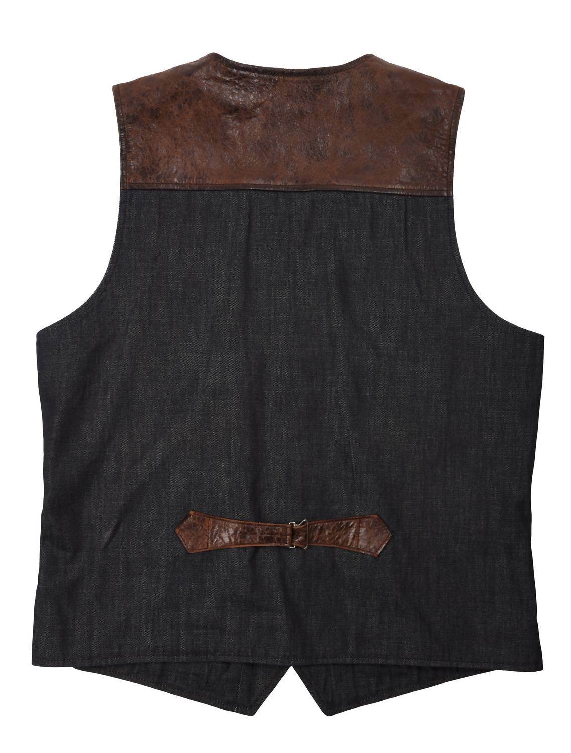 Flynt Western - Chisos Western Leather Vest - Rack Hunt -